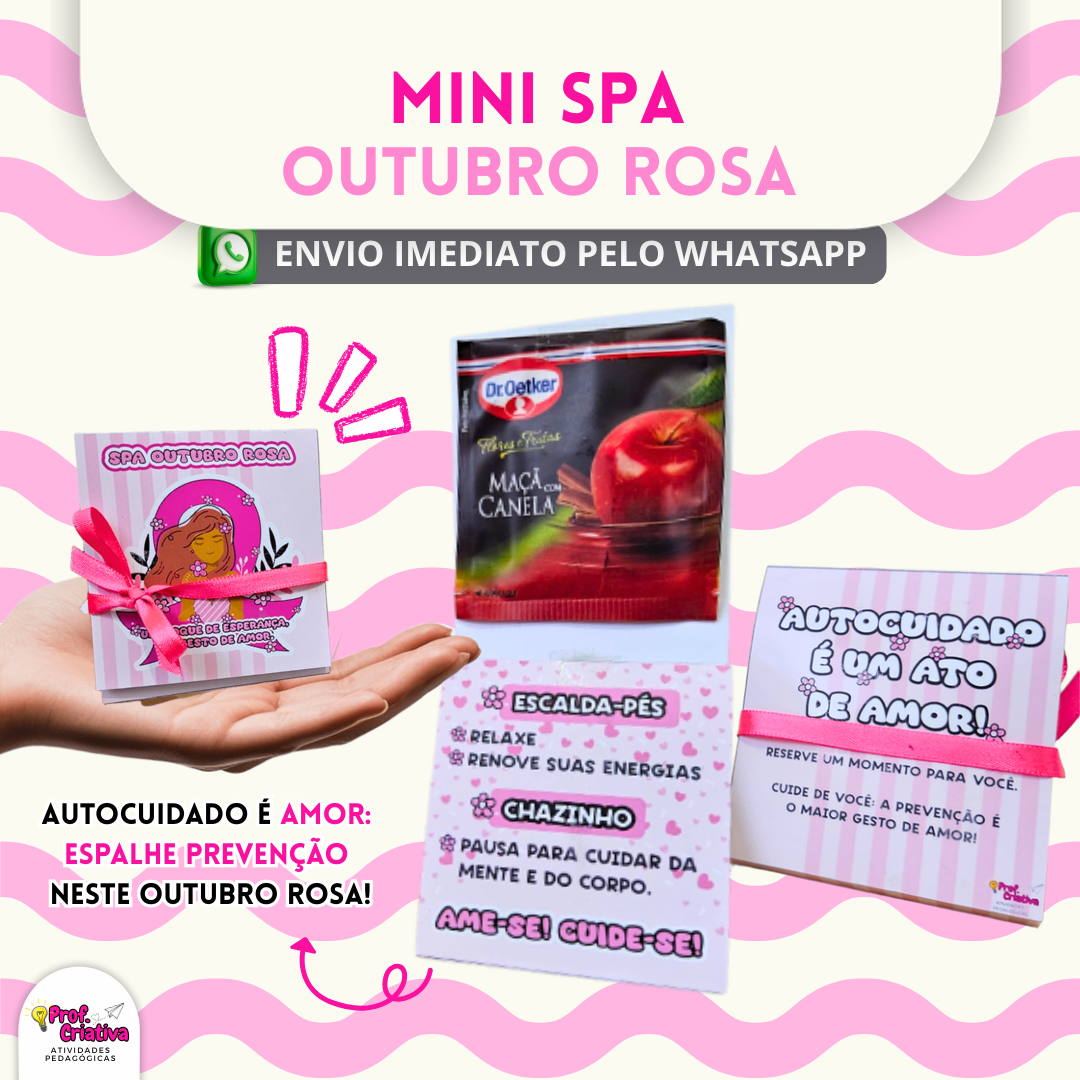 MINI SPA - OUTUBRO ROSA