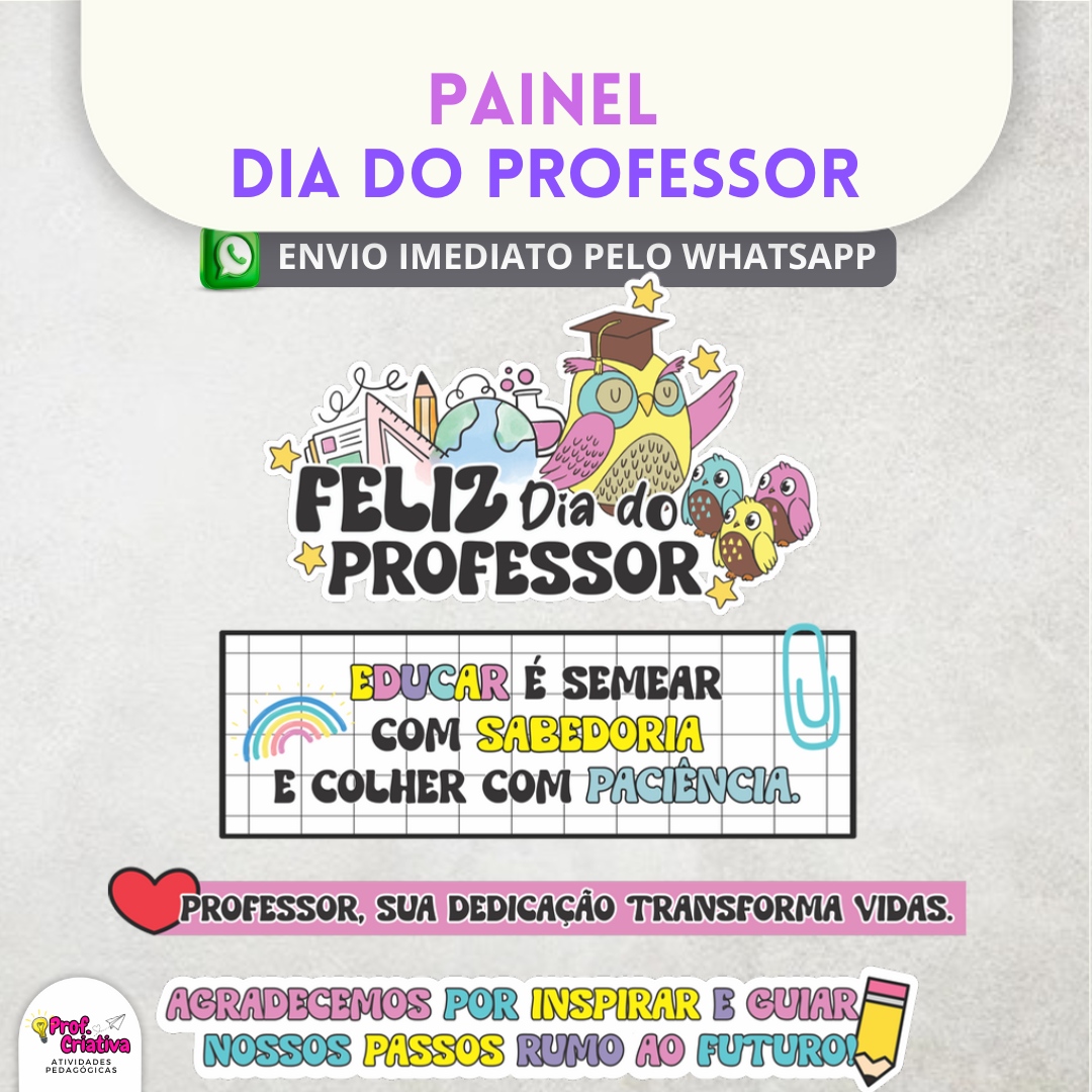 PAINEL - DIA DOS PROFESSORES