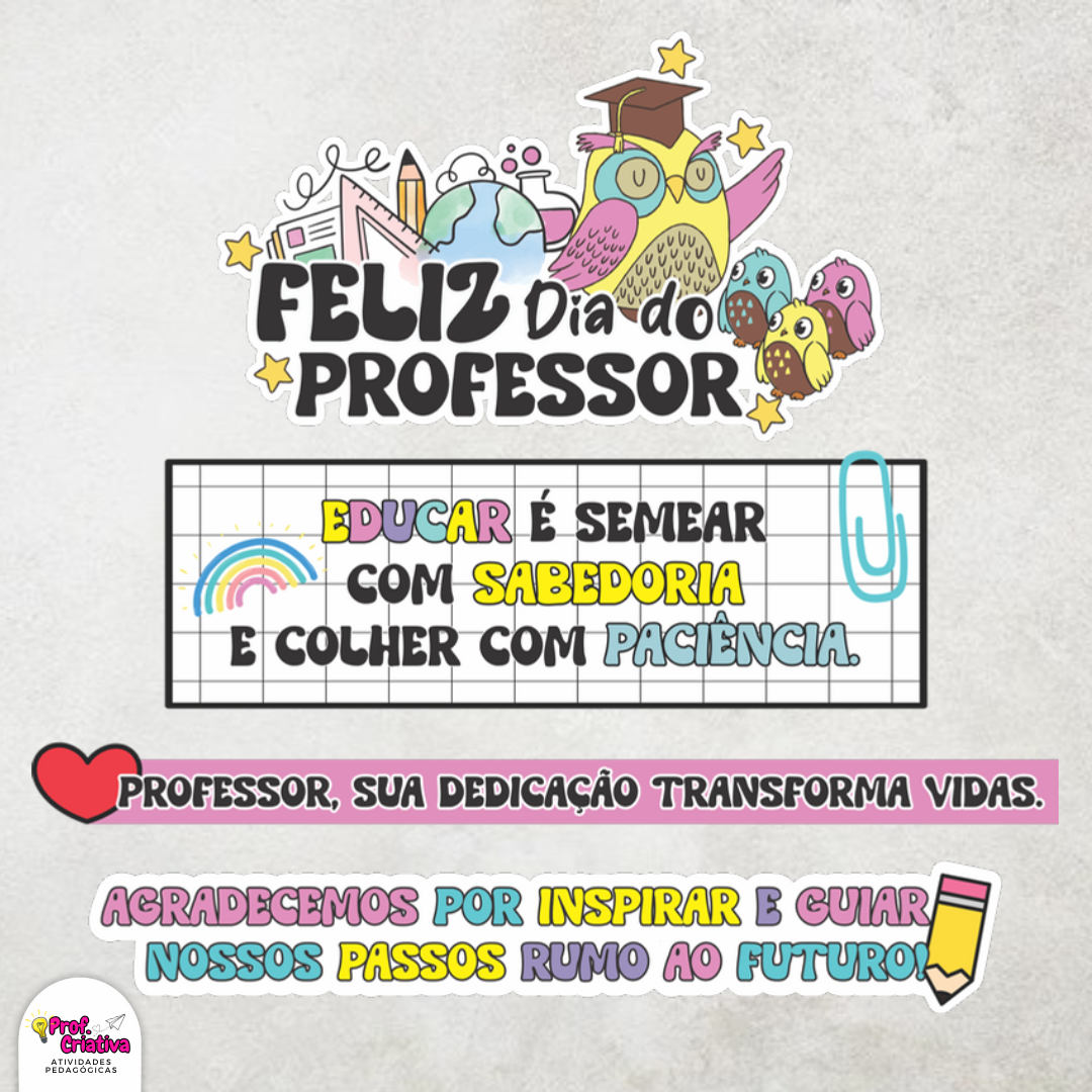 PAINEL - DIA DOS PROFESSORES - Imagem 2