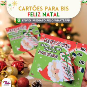 CARTÕES PARA BIS - DOCE NATAL