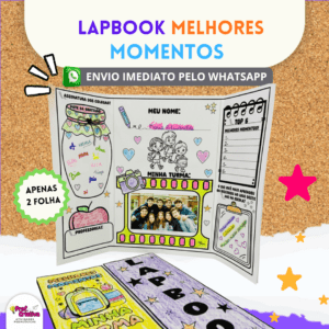 LAPBOOK MELHORES MOMENTOS - MINHA TURMA