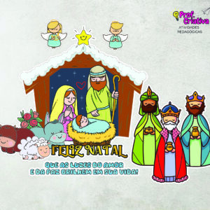 PAINEL - PRESÉPIO DE NATAL