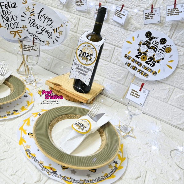 EDIÇÃO ESPECIAL: MESA DECORADA-RÉVEILLON