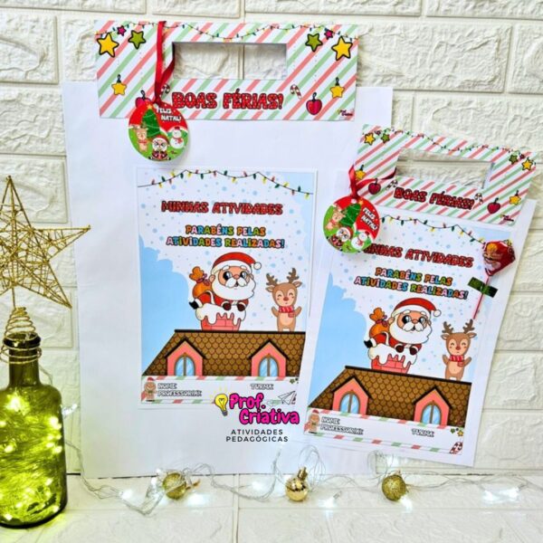 CAPAS, ALÇAS E TAGS PARA ATIVIDADES - NATALINA - Image 2