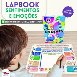 LAPBOOK SENTIMENTOS E EMOÇÕES - DIVERTIDA MENTE