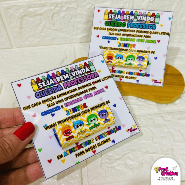 CARTÕES PARA BIS - PROFESSORES - Imagem 2