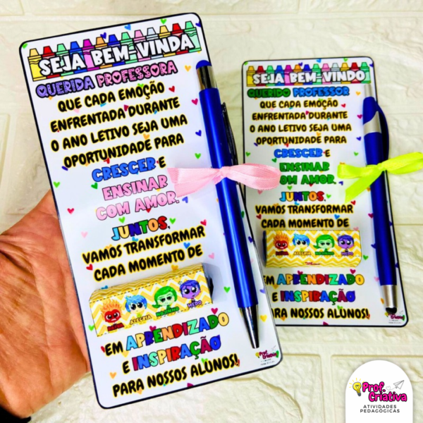 PORTA-CANETA E BIS - PROFESSORES - Imagem 2