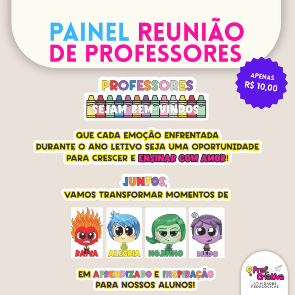 PAINEL - RECEPÇÃO DE PROFESSORES