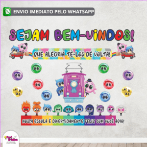 PAINEL - VOLTA ÀS AULAS DIVERTIDA MENTE 2