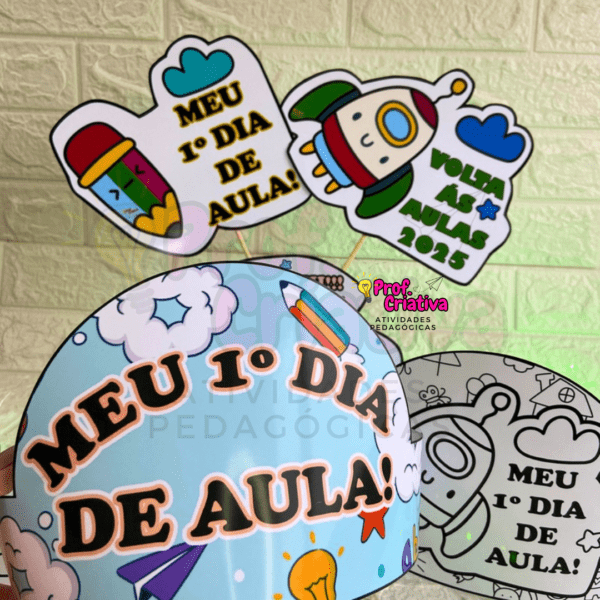 PLAQUINHAS E COROAS - VOLTA ÁS AULAS - Image 3