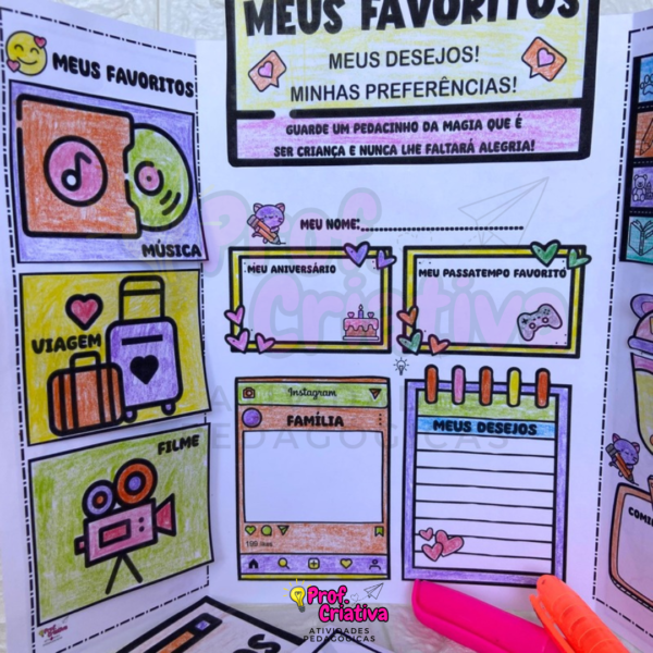 LAPBOOK - MEUS FAVORITOS - Image 5
