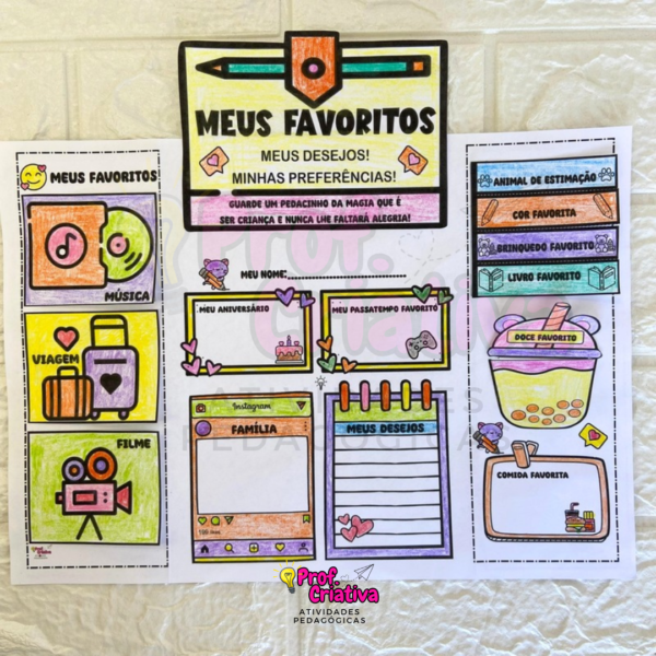 LAPBOOK - MEUS FAVORITOS - Image 3