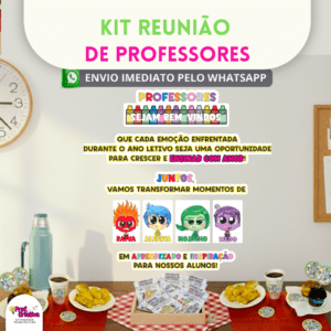 KIT PARA RECEPÇÃO DE PROFESSORES