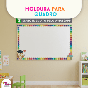 MOLDURA PARA QUADRO - LÁPIS DE COR