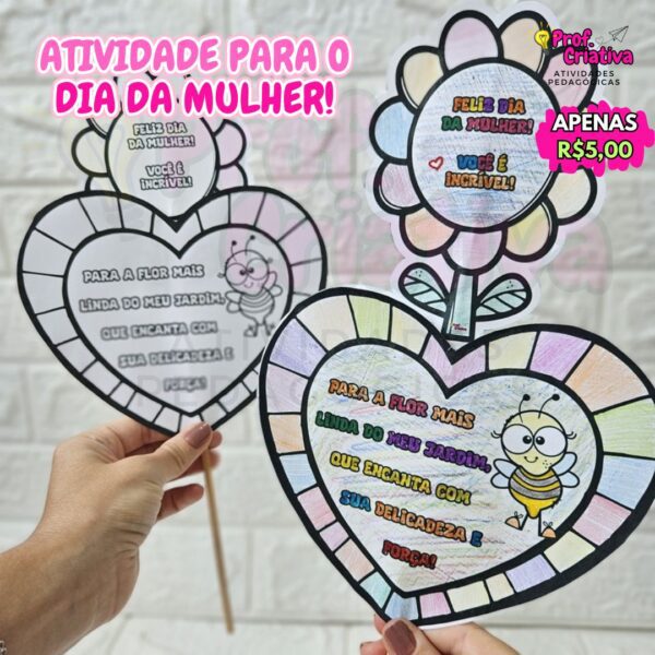 ATIVIDADE PARA O DIA DA MULHER