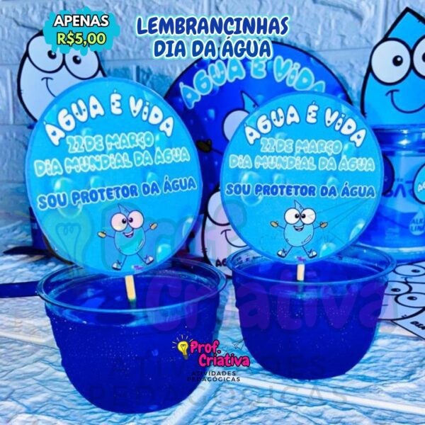 KIT DE LEMBRANCINHAS - DIA MUNDIAL DA ÁGUA - Image 6