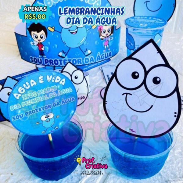 KIT DE LEMBRANCINHAS - DIA MUNDIAL DA ÁGUA - Image 5
