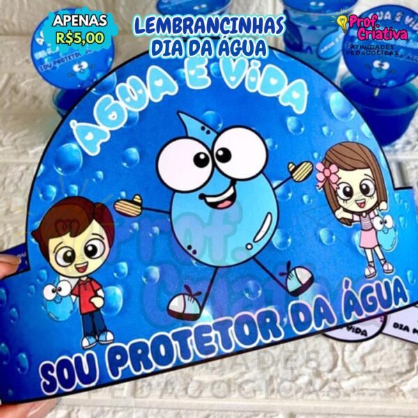 KIT DE LEMBRANCINHAS - DIA MUNDIAL DA ÁGUA - Image 2