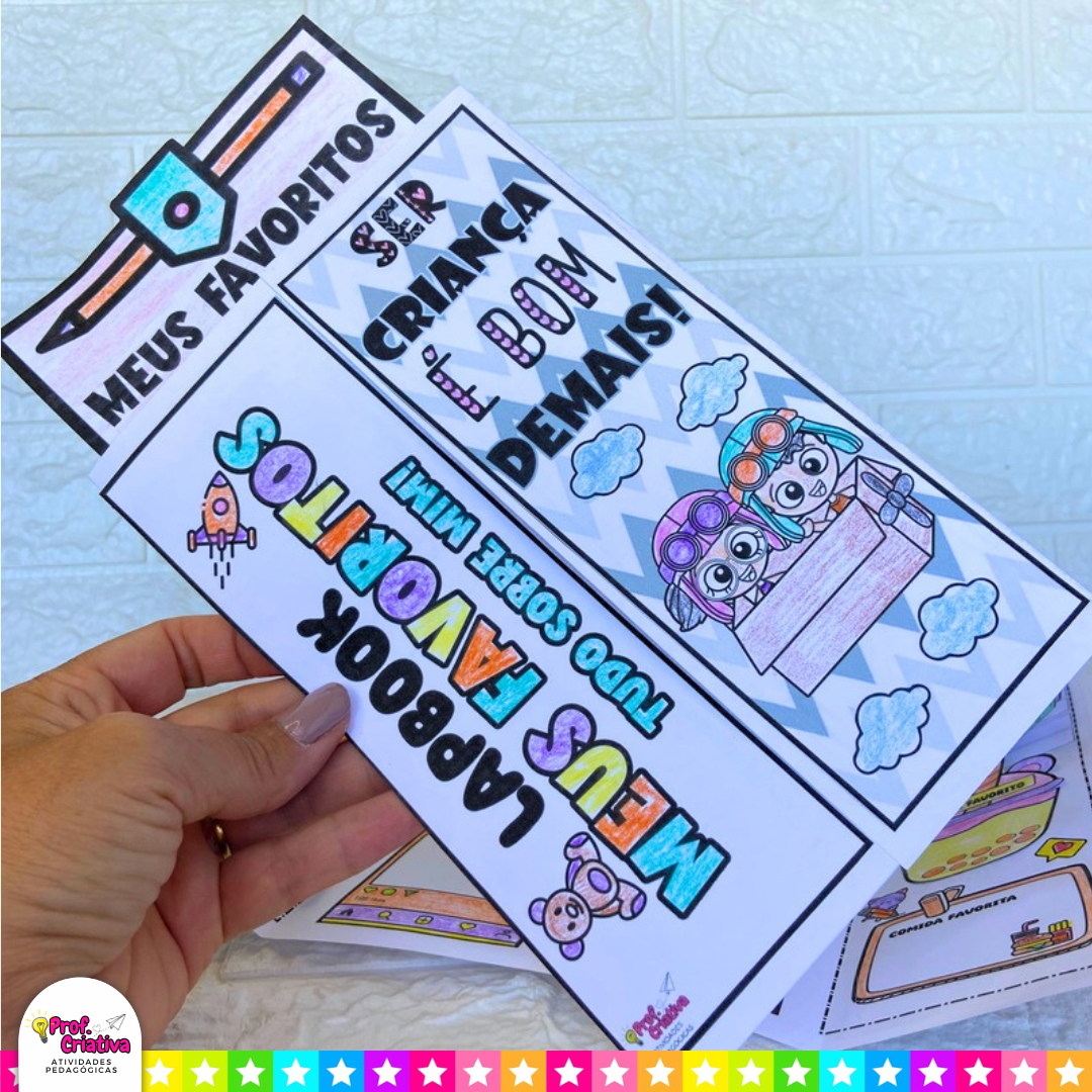 LAPBOOK - MEUS FAVORITOS - Imagem 2