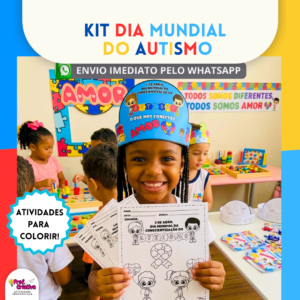 KIT DIA MUNDIAL DO AUTISMO