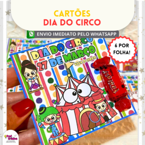 CARTÕES - DIA DO CIRCO