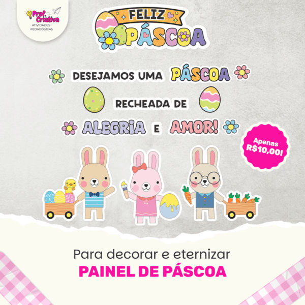 PAINEL - FELIZ PÁSCOA