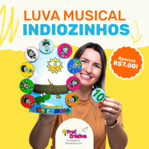 LUVA MUSICAL - INDIOZINHOS