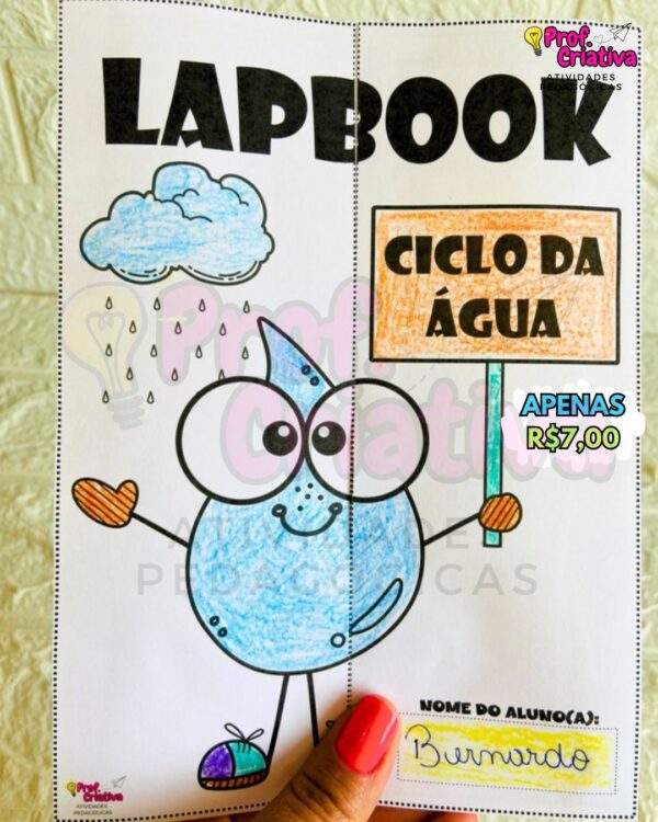 LAPBOOK - CICLO DA ÁGUA - Image 6