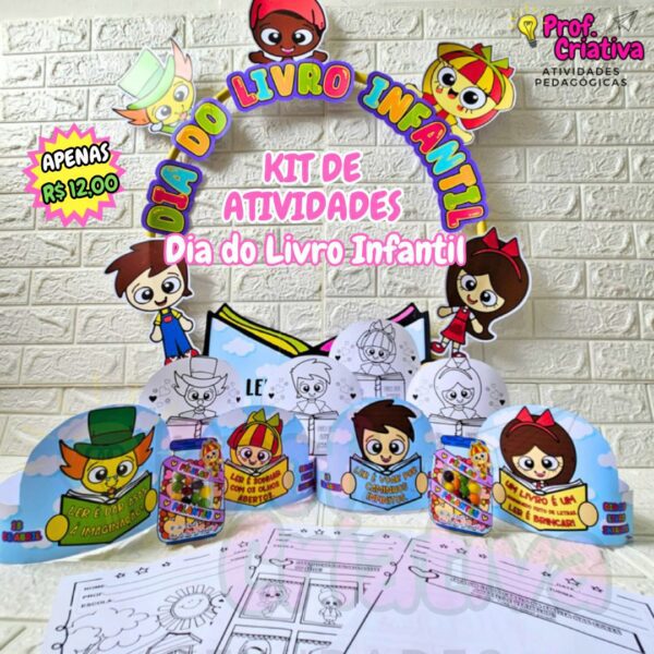 KIT DIA NACIONAL DO LIVRO INFANTIL