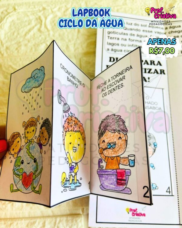 LAPBOOK - CICLO DA ÁGUA - Image 5