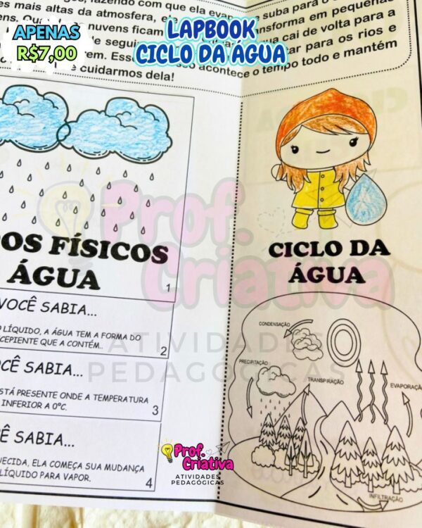LAPBOOK - CICLO DA ÁGUA - Image 4