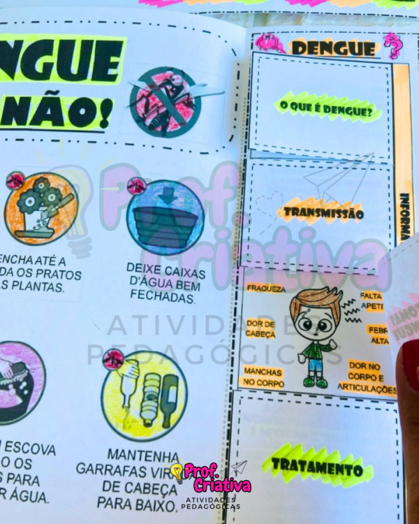 LAPBOOK - DENGUE AQUI NÃO! - Image 4