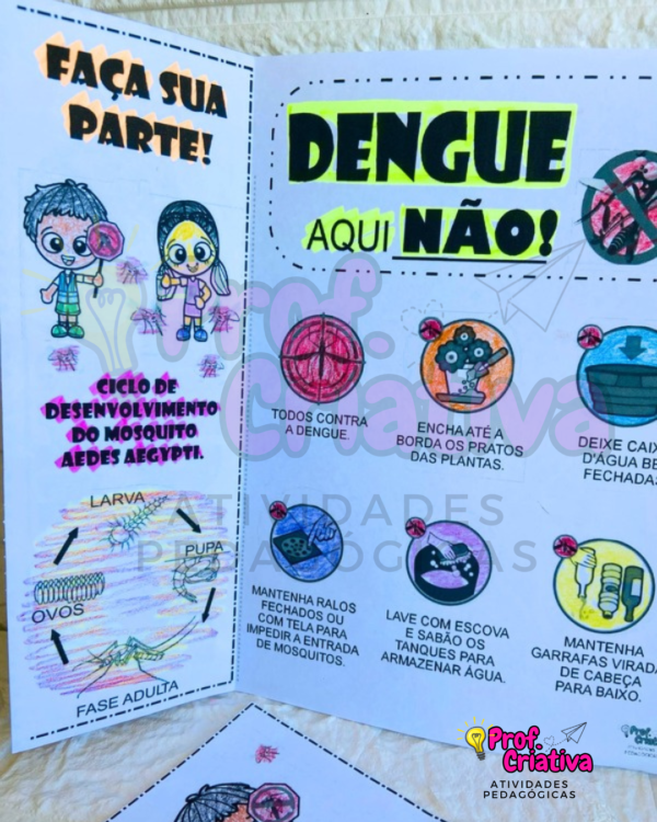 LAPBOOK - DENGUE AQUI NÃO! - Image 3