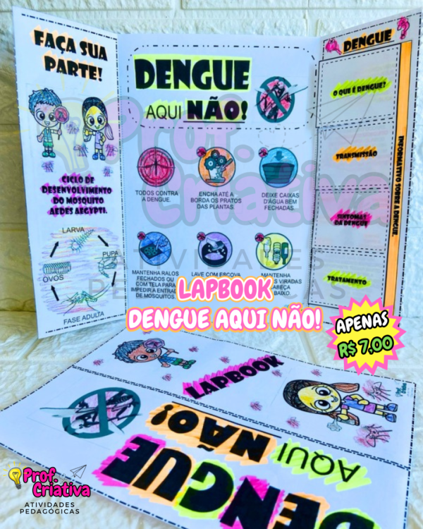 LAPBOOK - DENGUE AQUI NÃO!