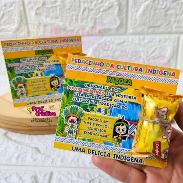 CARTÕES PARA PAÇOCA - DIA DOS POVOS INDÍGENAS - Image 3