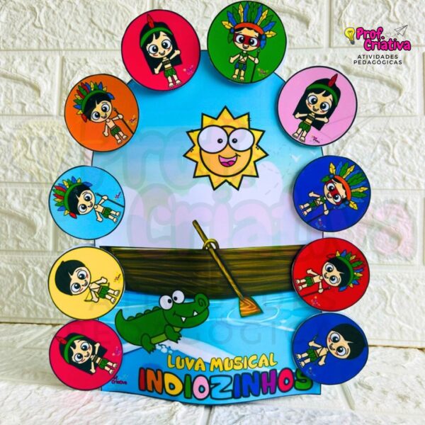 LUVA MUSICAL - INDIOZINHOS - Image 3