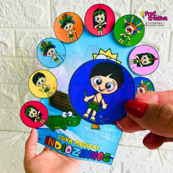LUVA MUSICAL - INDIOZINHOS - Image 5