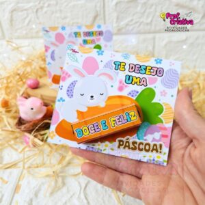 CARTÕES PARA BIS - FELIZ PÁSCOA