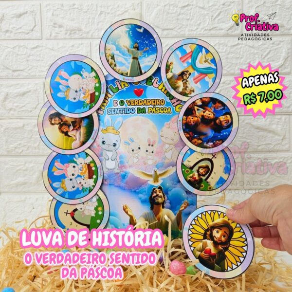 LUVA DE HISTÓRIA - A FAMÍLIA COELHINHO E O VERDADEIRO SENTIDO DA PÁSCOA - Image 5
