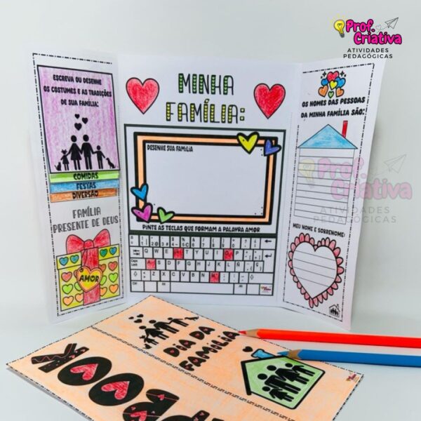 LAPBOOK - DIA DA FAMÍLIA - Image 3