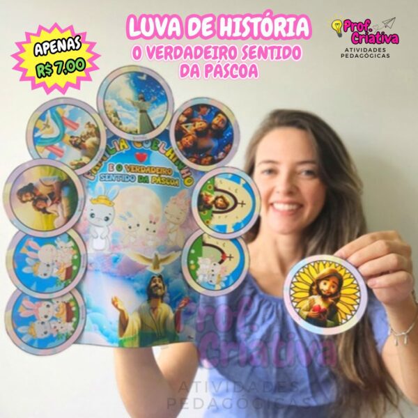 LUVA DE HISTÓRIA - A FAMÍLIA COELHINHO E O VERDADEIRO SENTIDO DA PÁSCOA