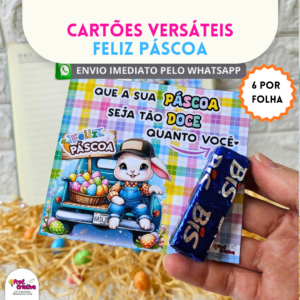 CARTÕES - CARTÕES - FELIZ PÁSCOA