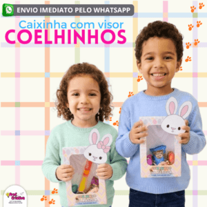 CAIXINHA C/ VISOR - COELHINHOS