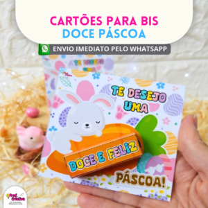 CARTÕES PARA BIS - DOCE PÁSCOA