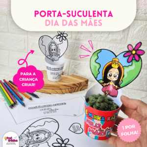 PORTA-SUCULENTAS - DIA DAS MÃES