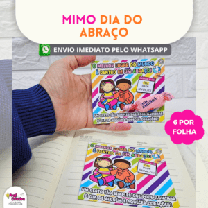 CARTÕES - DIA DO ABRAÇO