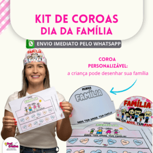 KIT DE COROAS - DIA DA FAMÍLIA