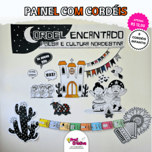 PAINEL CORDEL ENCANTADO - COM 8 CORDÉIS