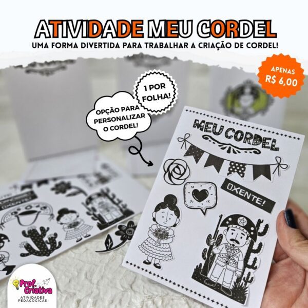 ATIVIDADE - MEU CORDEL - Imagem 2