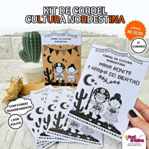 KIT CORDEL - CULTURA NORDESTINA